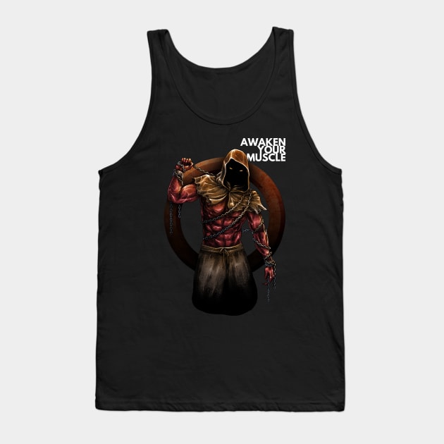 Aweken your muscle Tank Top by akawork280